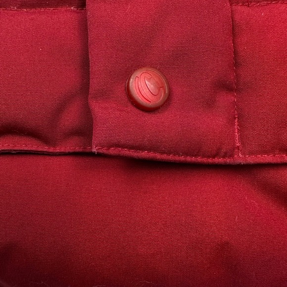 Cabelas Premier Northern Goose Down Puffer Vest Red Men's L Reg - Picture 16 of 16